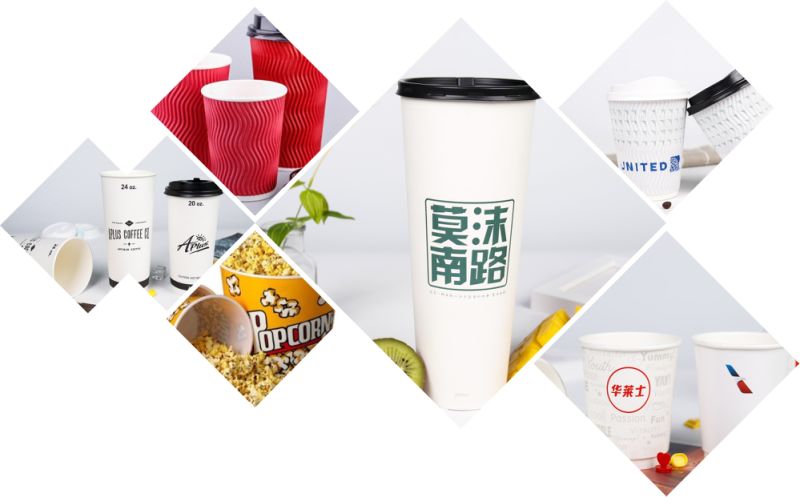 Cheap Custom Disposable Paper Cup Coffee Cup Water Cup with Lid