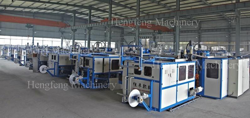 Plastic Cup/ Pet Cup /PP Cup/ PS Cup Thermoforming Machine,