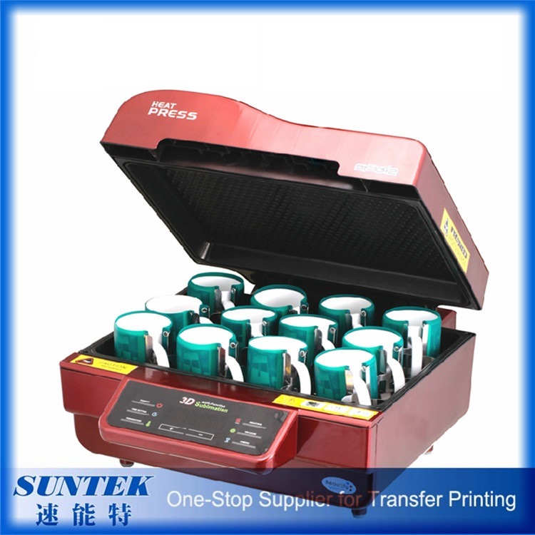 3D Sublimation Vacuum Heat Press Phone Case Printing Machine