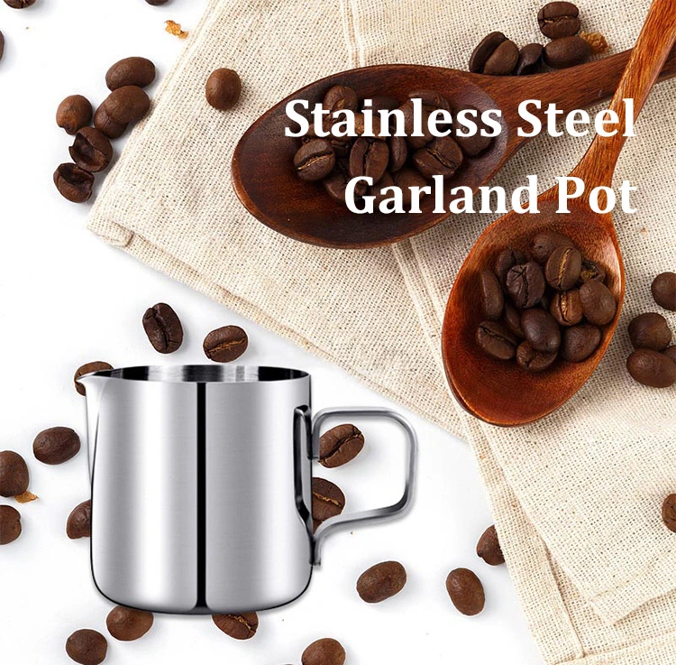 150ml Factory Direct Stainless Steel Garland Cup Milk Cup