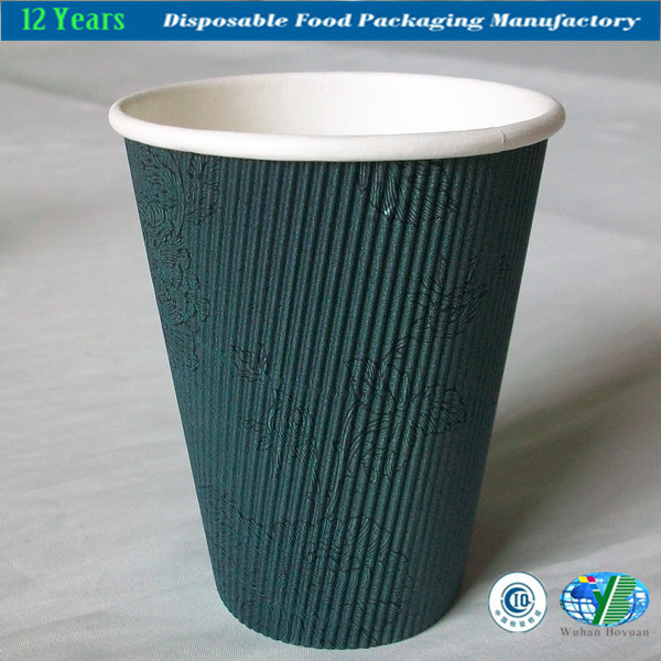 High Quality Ripple Paper Cup for Coffee Cup