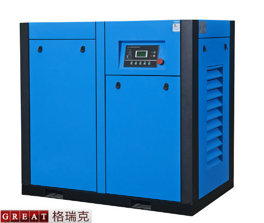 Food Field Application Dual Rotors Screw Air Compressor