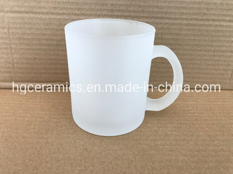 11oz Sublimation Frosted Mug, Frosted Glass Mug, Sublimation Glass Mug