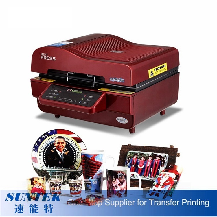 Manufactory 3D Sublimation Vacuum Heat Press Printing Machine