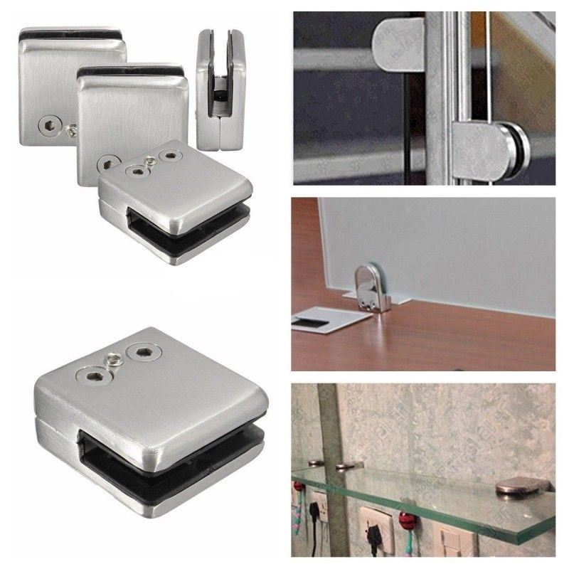 China Factory Supply Stainless Steel 304 Stair Handrail Glass Clamp