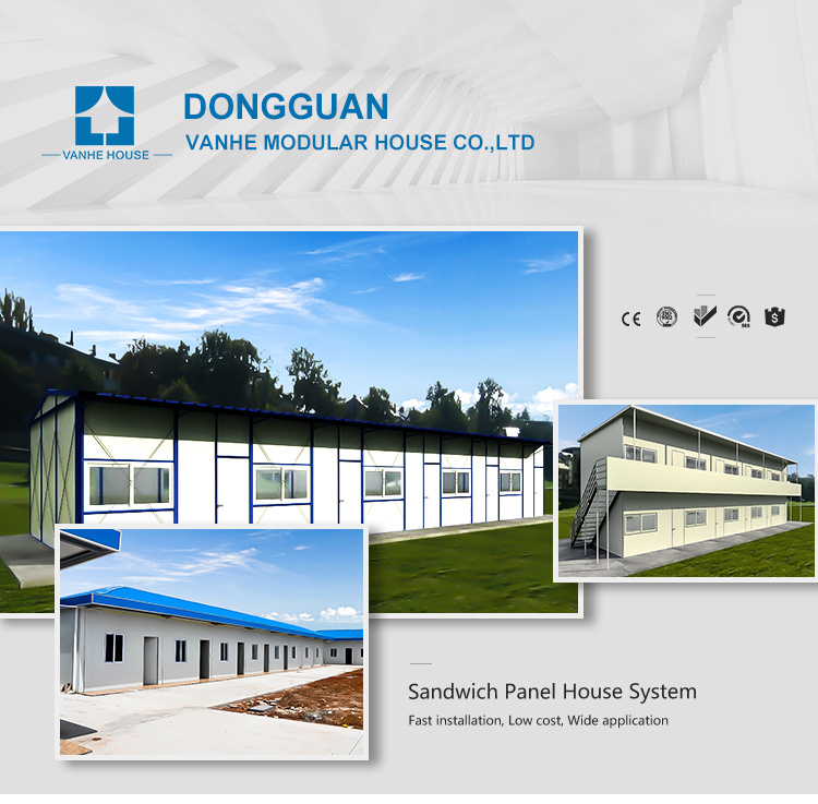 Sandwich Panel Good Insulated Double Storey Prefab House