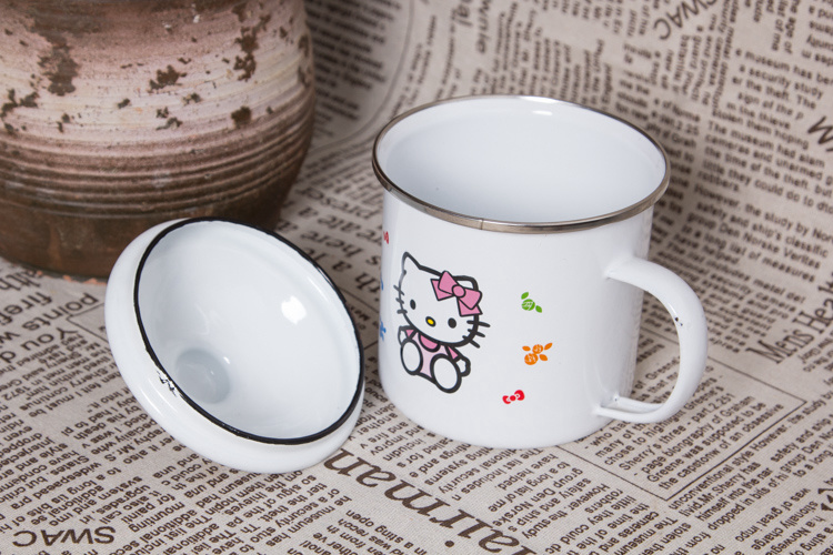 Personalized Enamel Cup Children's Water Mug