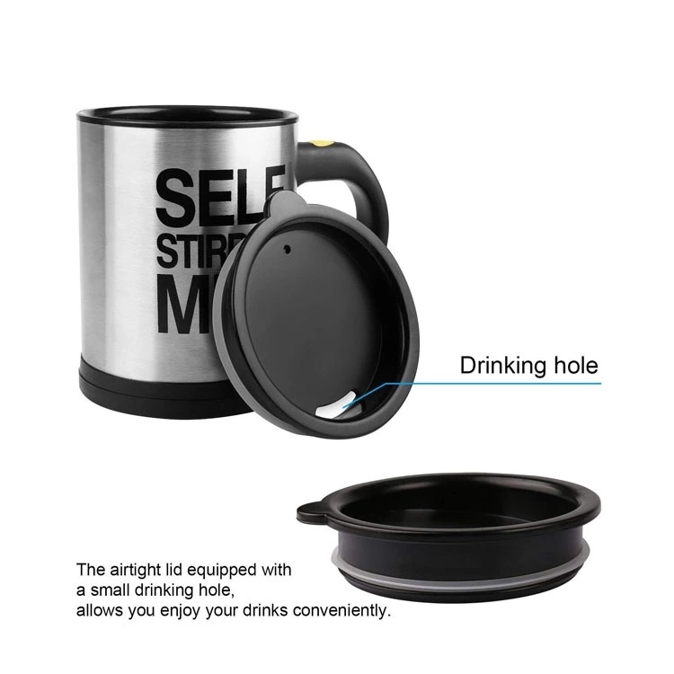 High Quality Portable Electric Automatic Coffee Tea Self Stirring Mug