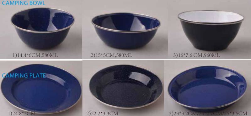 1L Large Capacity Custom Logo Ceramic Enamel Mug Milk Cup