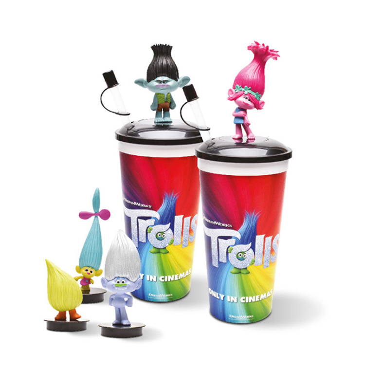 Custom PVC Plastic Cartoon Character Animals Water Bottle Cup Children Toys