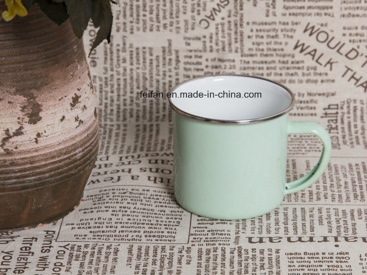 Sublimation Customized Enamel Mug/Enamel Coffee Cup/Enamel Camping Mug
