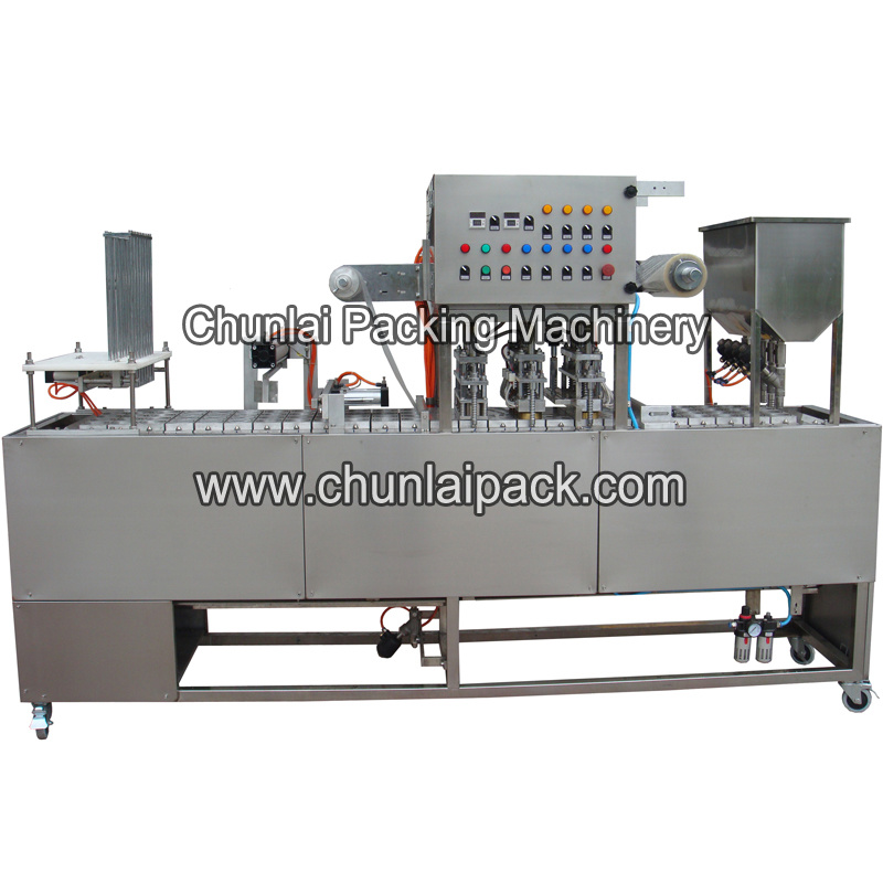 GF-10 Continuous Pure Water Cup Washing Filling Sealing Machine