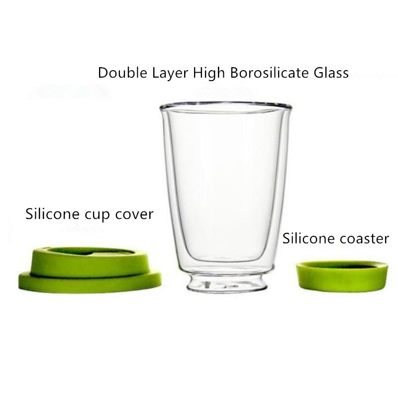 Double Layer High Borosilicate Glass Cup Coffee Mug