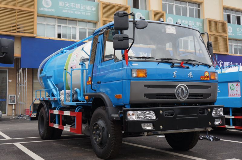 10000liters Heavy Duty Dongfeng 4X2 Vacuum Suction Truck Vacuum Truck