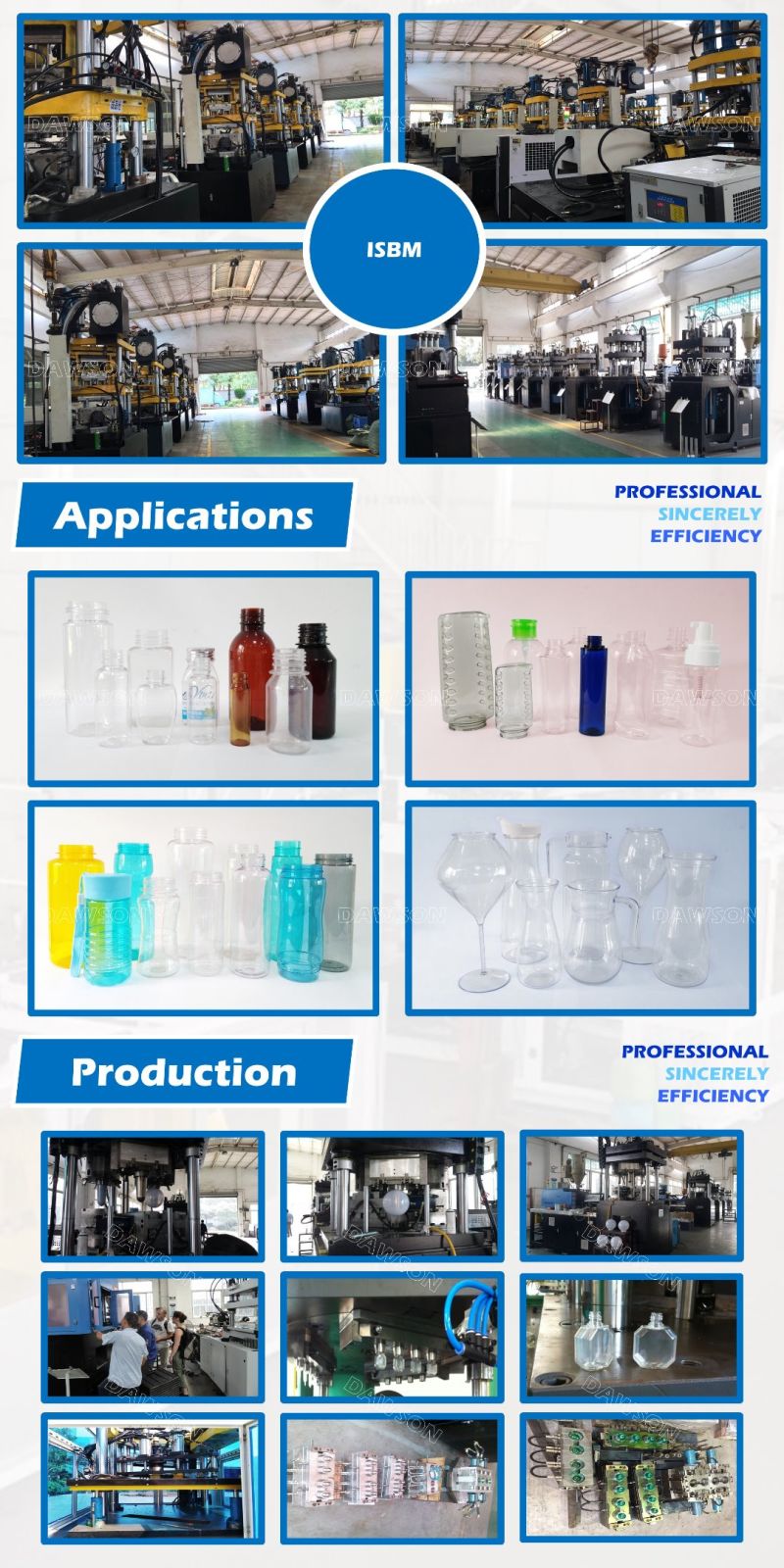 Plastic Goblet Pet Injection Stretch Blow Molding Machine