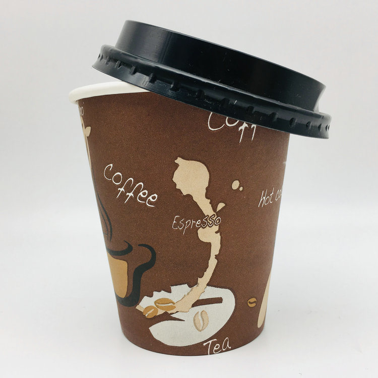 Compostable PLA Single /Double/Ripple Wall Coffee Paper Cup