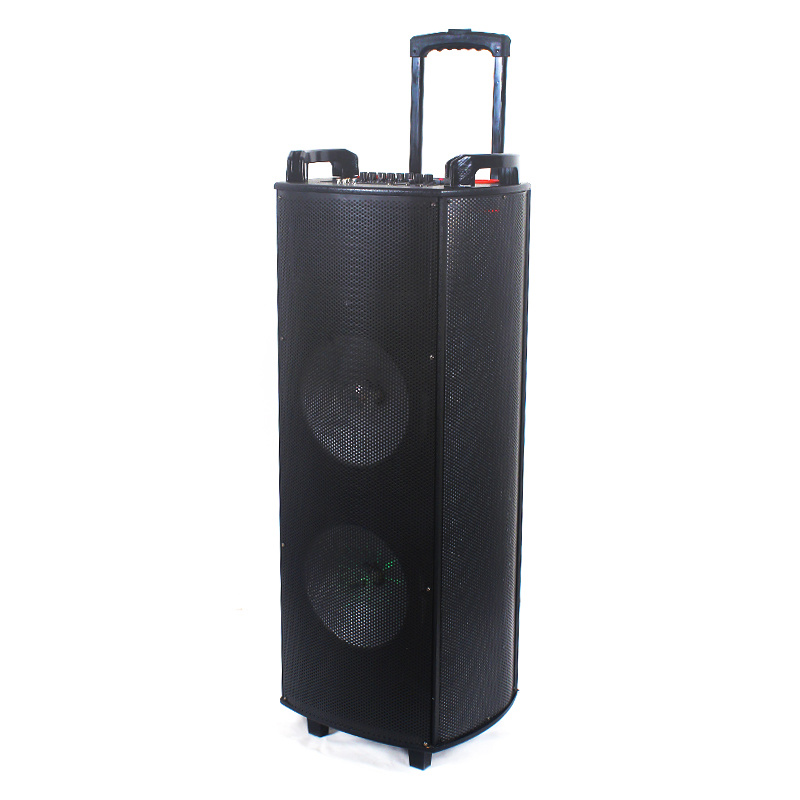 New Big Power Dual 12 Inch Active Outdoors Trolley Speakers Party Outdoors