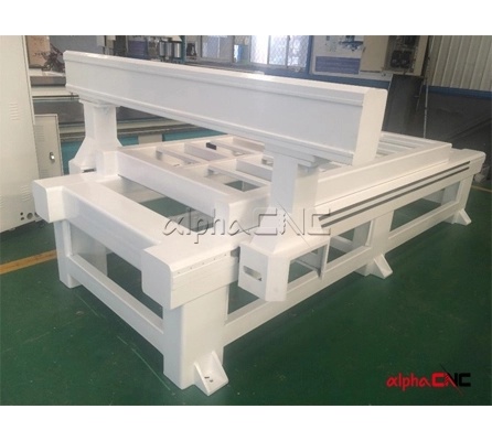 vacuum (Or Hybrid Vacuum And T-Slot Table) with 4 Vacuum Zone Table Mechanical CNC Router Used
