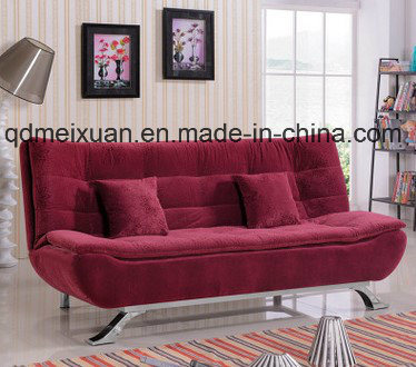 Simple Double Multi-Function Folding Small Family Lazy Cloth Art Sofa Bed (M-X3529)