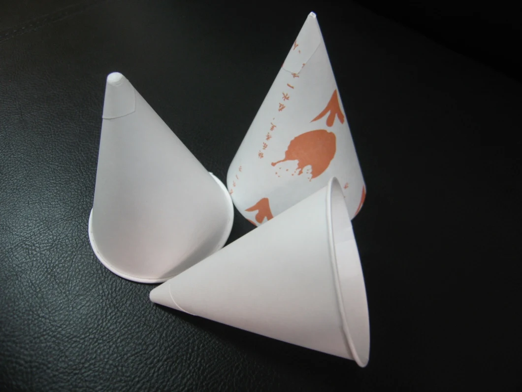 Macchina formatrice di tazza di cono di carta di tazza di acqua per il commercio