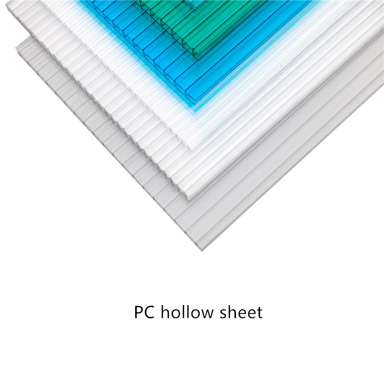 Polycarbonate Hollow Sheet Anti -UV Surface Hollow Sheet
