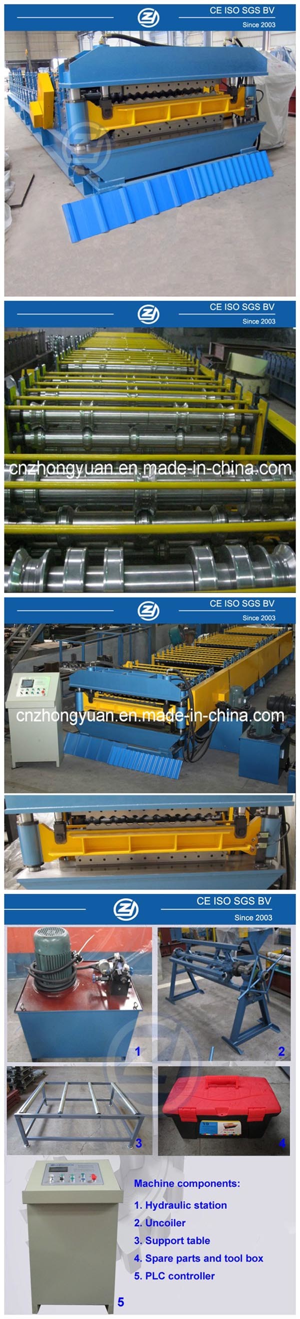 Longspan Roof Panel Double Layer Roll Forming Machine