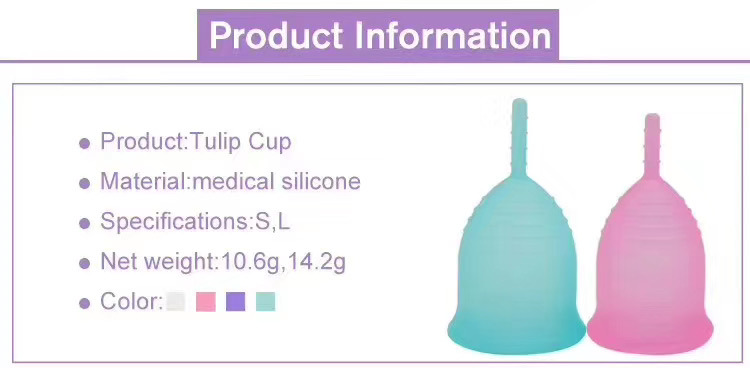 Menstrual Cup Silicone Cup Portable Leak-Proof Durable Aunt Cup