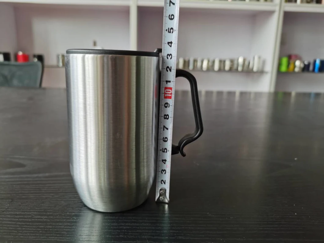 450ml Double Wall Stainless Steel Mug Insulated Coffee Mug Desk Cups
