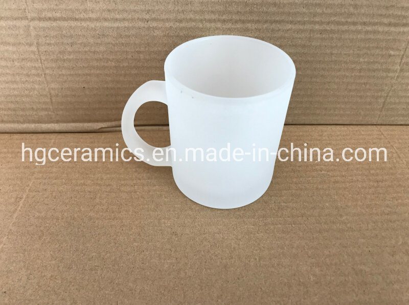 11oz Sublimation Frosted Mug, Frosted Glass Mug, Sublimation Glass Mug