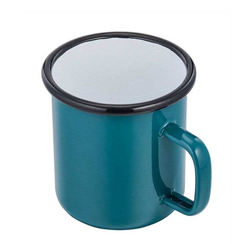 Logo Printing Metal Enamel Cup Custom Making Enamel Mug