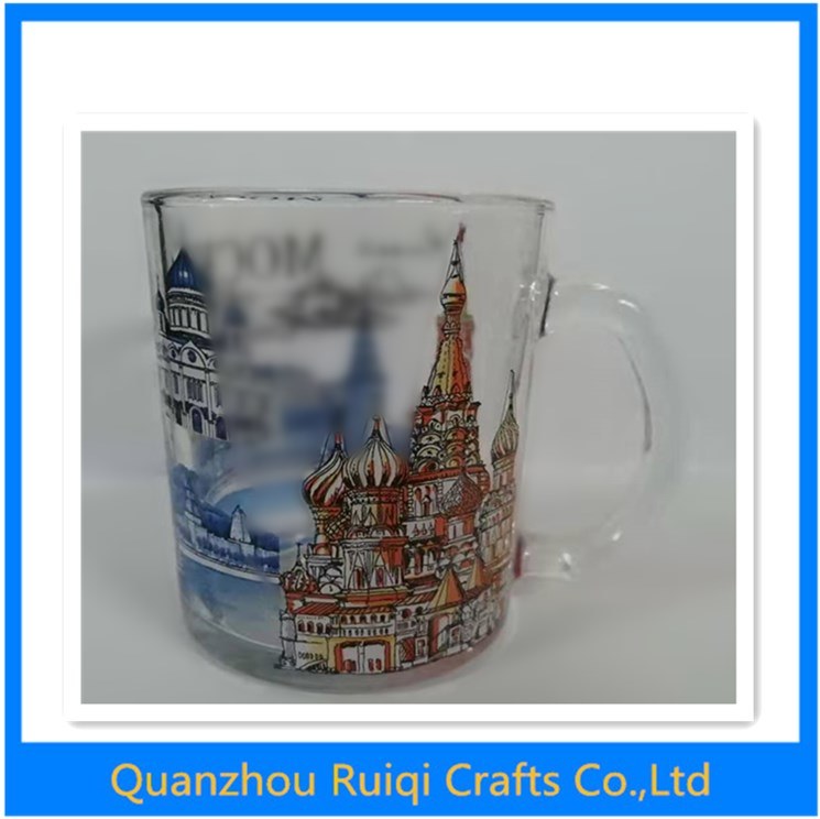 Big Beer Glass Cup Water Cup with Handle Tourist Gift
