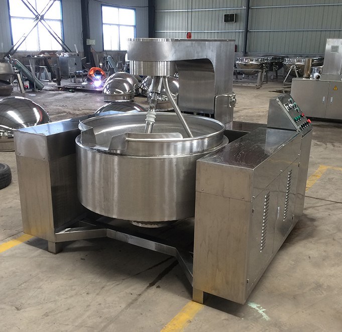 Big Capacity Food Grade Industrial Stainless Steel Jacketed Cooking Pot