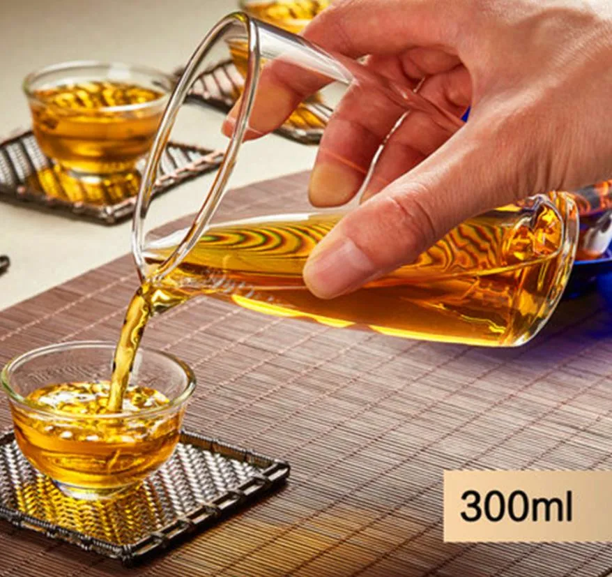 200ml 300ml Thickened Glass Cups/Heat Resistant for Tea Cups/Tea Cups/Water Glass/Wine Set/Glass Beverage Cup