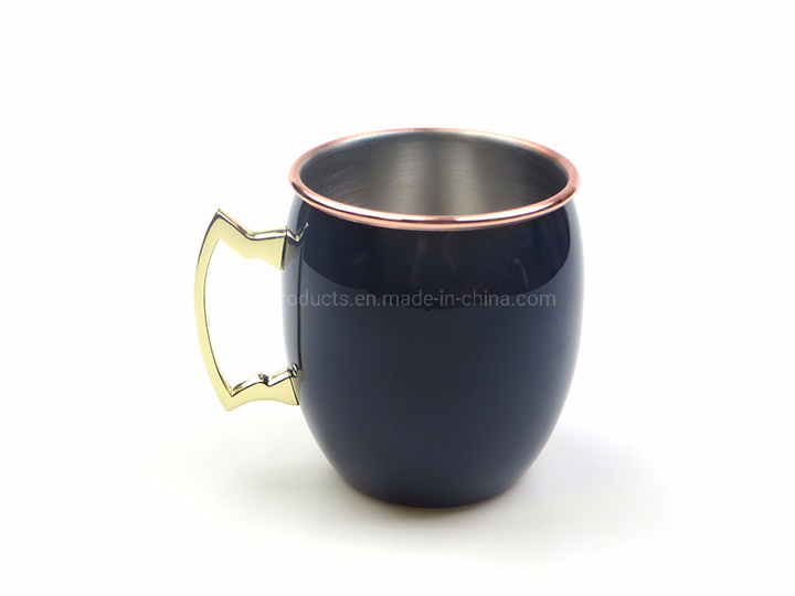 Beer Stainless Steel Copper Mug for Promotion Customized Design