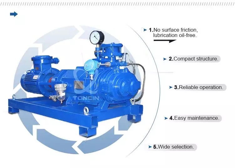 Single-Stage Industrial Vacuum Pump Air Vacuum Pump