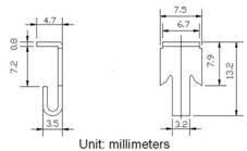 Motor Protector, Thermast, Thermal Protector Vc5 Bimetal Thermal Protector