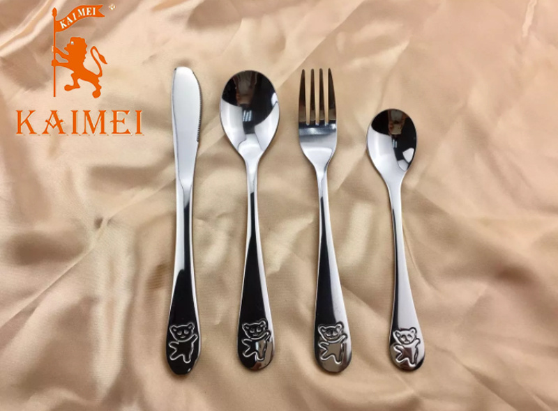 Customized Stainless Steel Children Cutlery Set