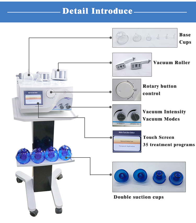 Body Slimming Sp2 Starvac vacuum Therapy Machine with Vacuum