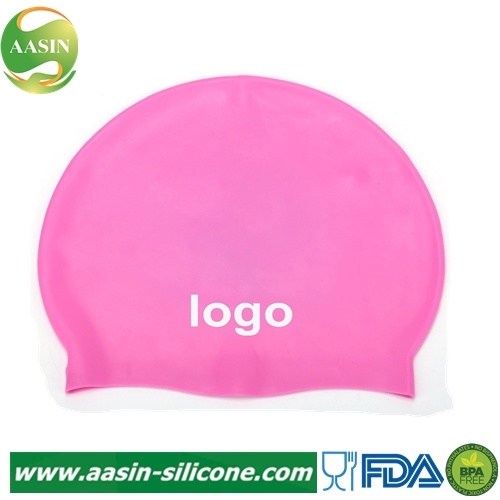 Flexible and Waterproof Silicone Swimming Cap for Women/Men and Kids
