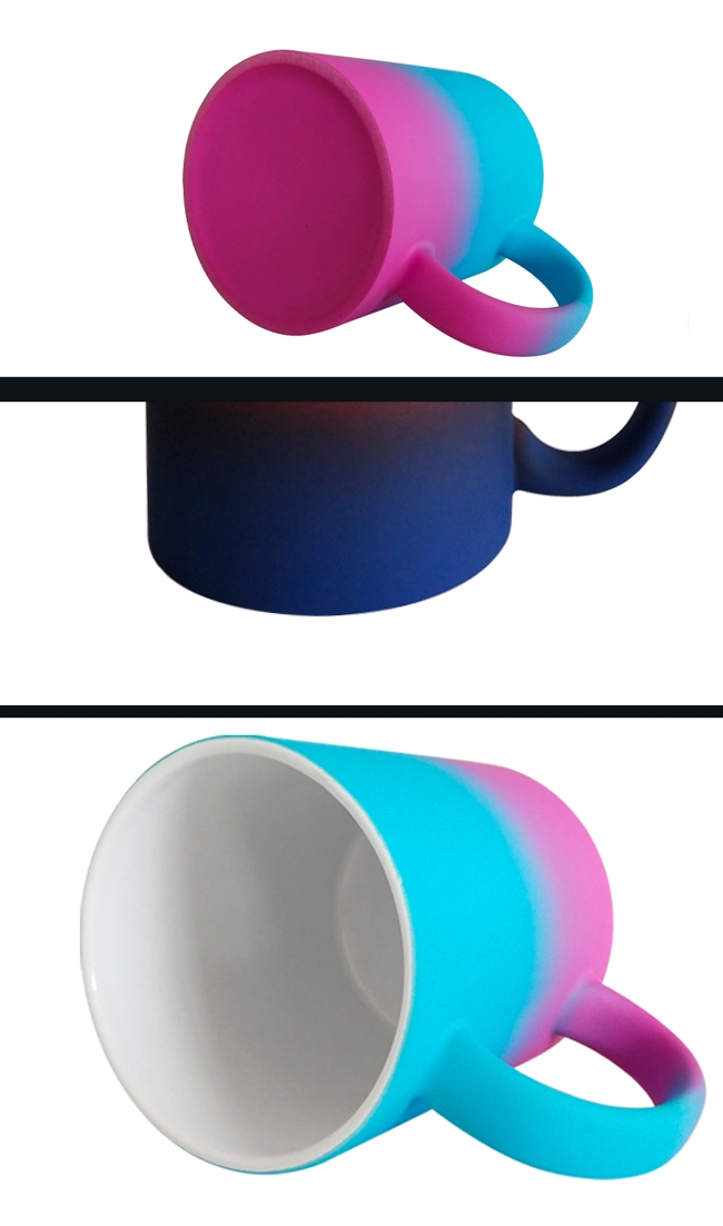 Best Selling High Quality Red Blue Gradient Coating Spray Cup