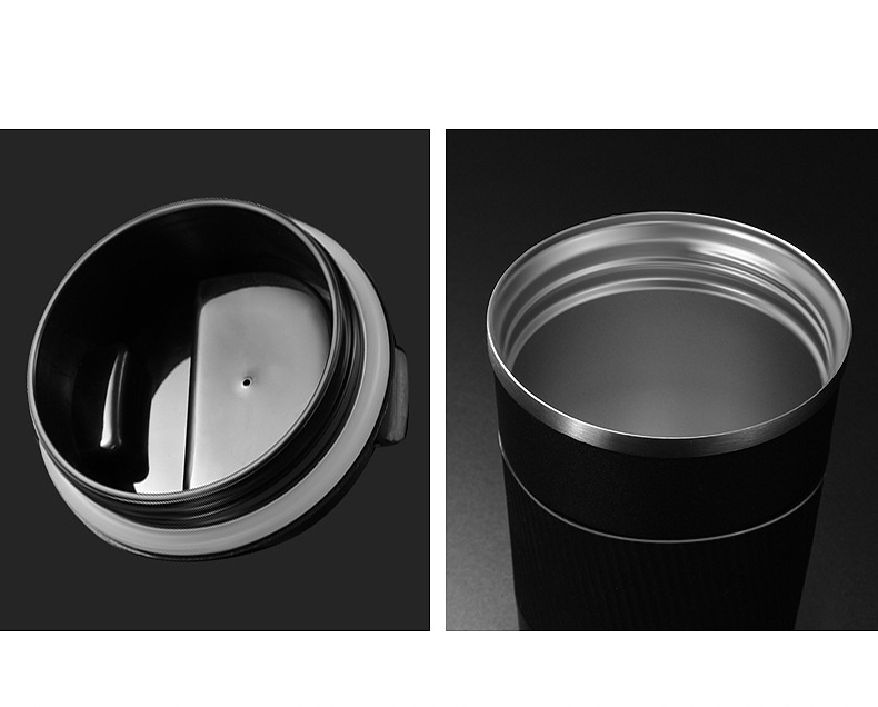 Waketm Wholesale Sublimation Custom Printed Logo Travel Double Wall Stainless Steel Tea Cup Coffee Mug