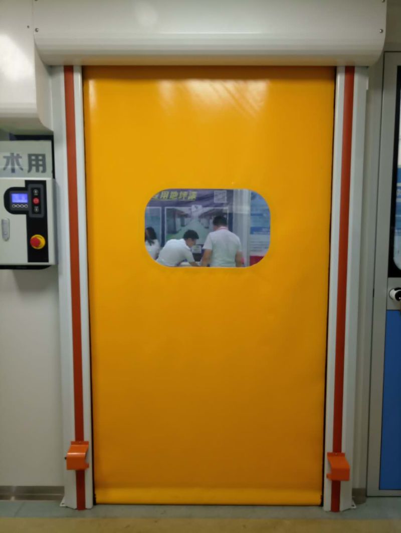 Warehouse PVC Rapid Roll up Shutter Door