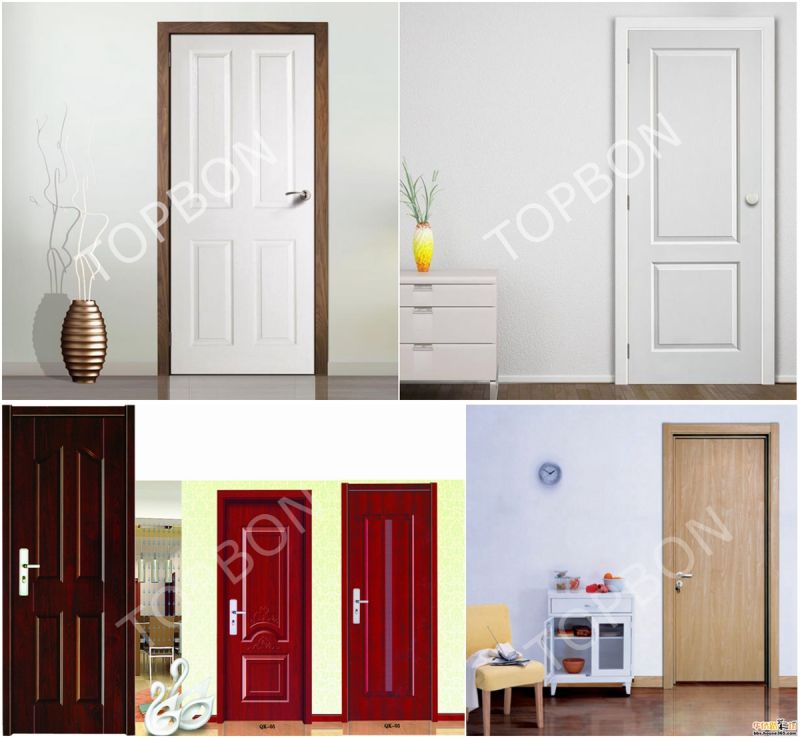 White Primer Moulded Exterior Door Skin for Foreign Market