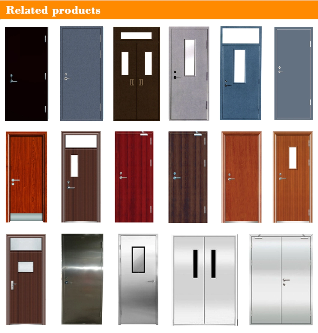 Professional Interior Door MDF Door Room Door Solid Wood Door Rolling Door