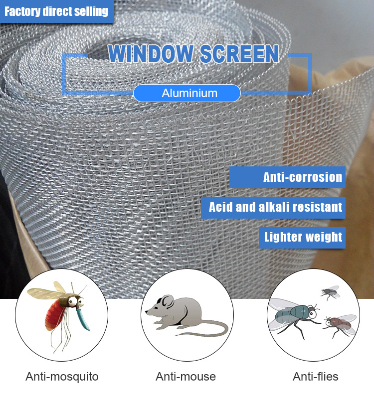 Factory Price Supply Aluminium-Alloy Security Window Screens