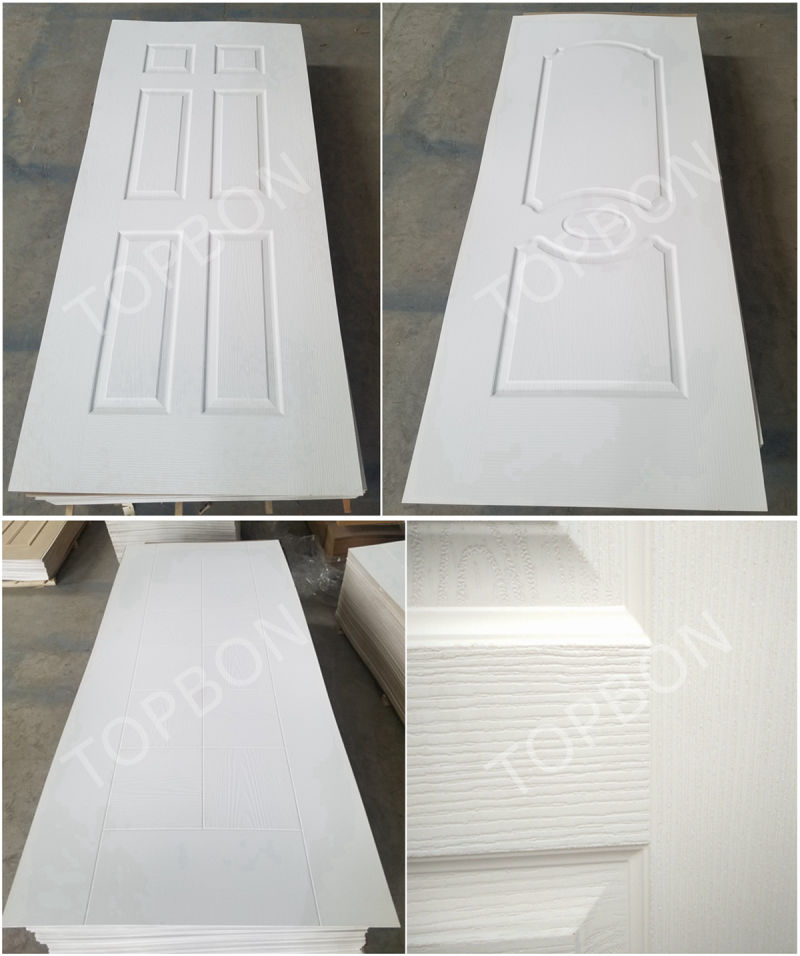 White Primer Moulded Exterior Door Skin for Foreign Market