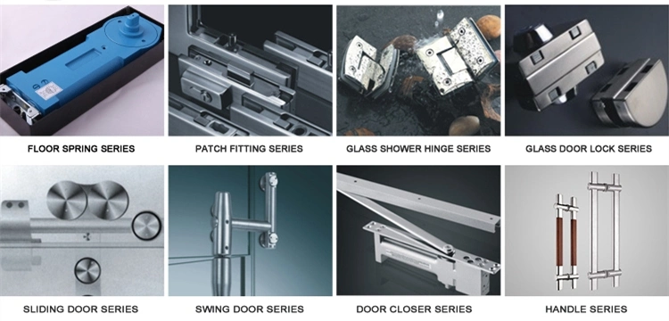 Aluminum Alloy Wooden Door Opener Hidden Door Closer