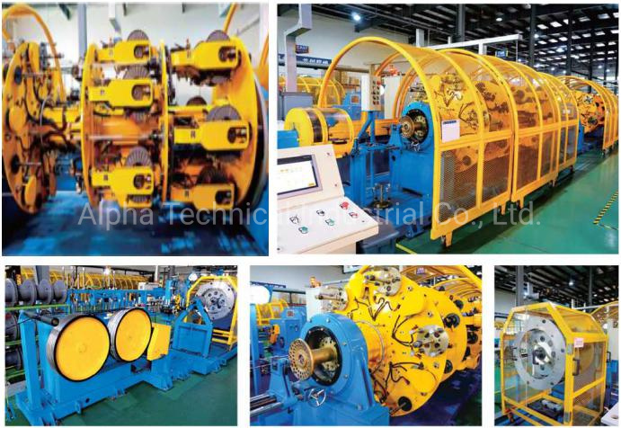 Rigid Cage Stranding and Screening Machine, Tubular Strander & Closer Line#