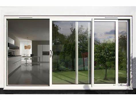 2020 USA Design Aluminum Sliding Door with Stainless Steel Mesh Mosquito Net