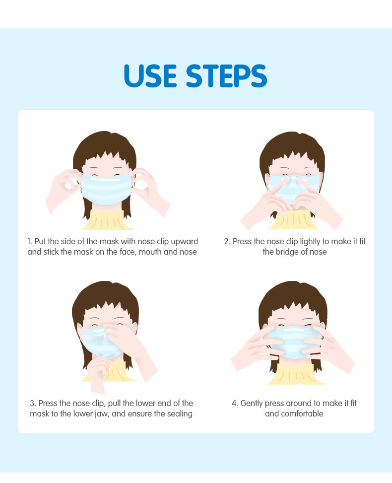 Disposable Foldable Respiratory Protective Chemical Protective Mask with Active Carbon